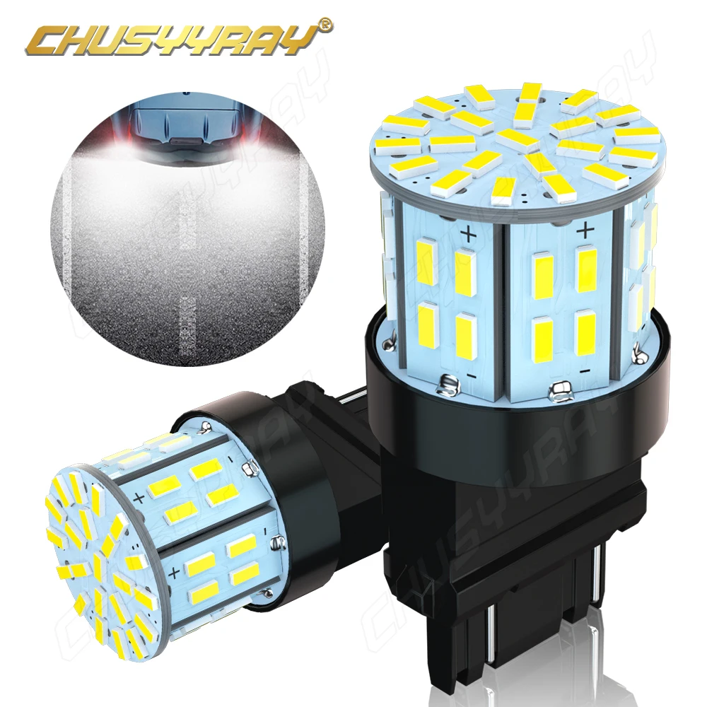 

CHUSYYRAY 2PCS Car lights Super Bright LED Headlights High Low Beam Fog Light Bulb White 12V Minisize Car accsesories