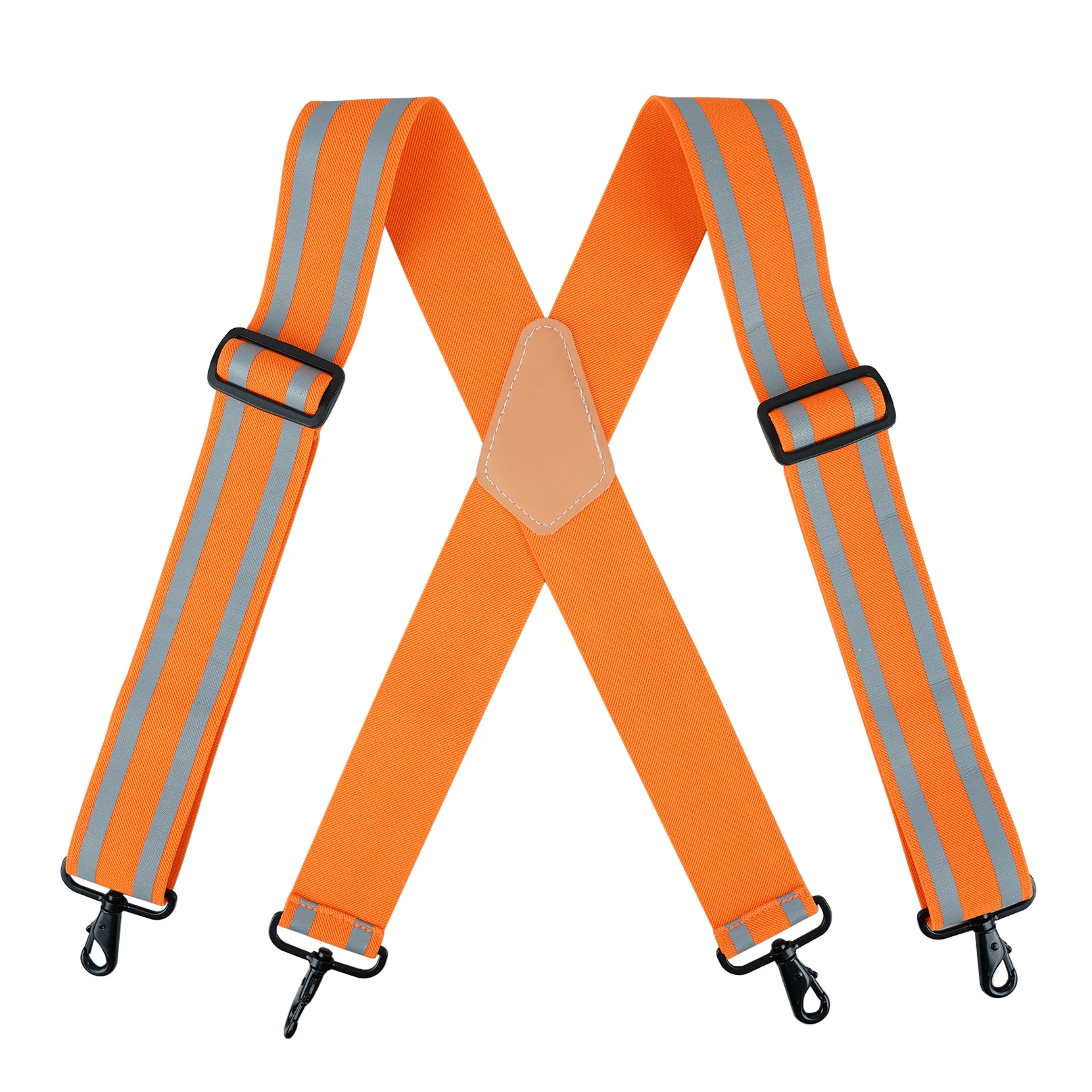 KUNN Safety Reflective Suspender Safety & High Visibility Men Work Suspender