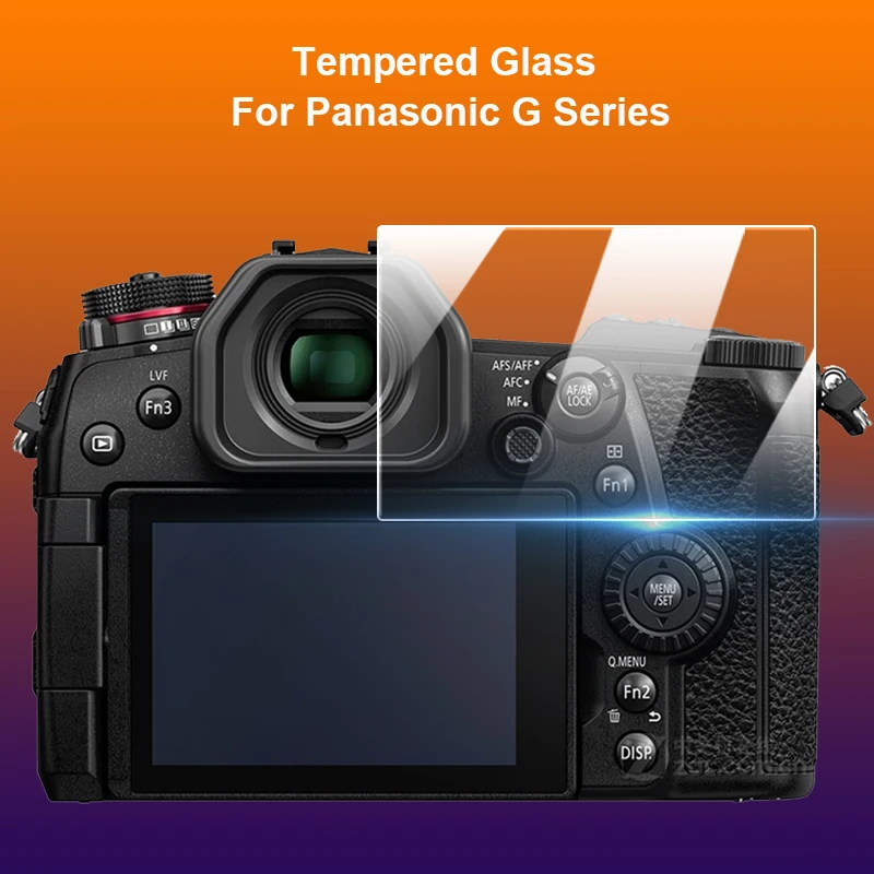 

For Panasonic G9 M2 G8 G7 LX100 II S9 Tempered Glass 9H 2.5D Camera LCD Screen Protector Film