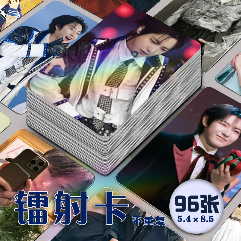 

96 шт., мини-карта Huang Ren-Jun, маленький кошелек, коллекция карт для фанатов, подарки