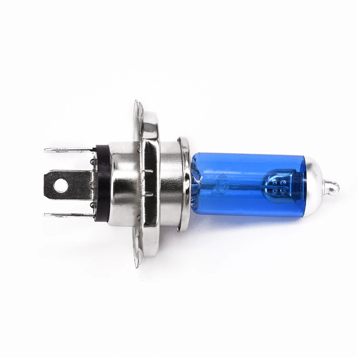 Faros delanteros de xenón para coche, bombillas halógenas de Gas H4 100W 4500K con carcasa azul, luces de circulación diurna de 12V, Luz Súper