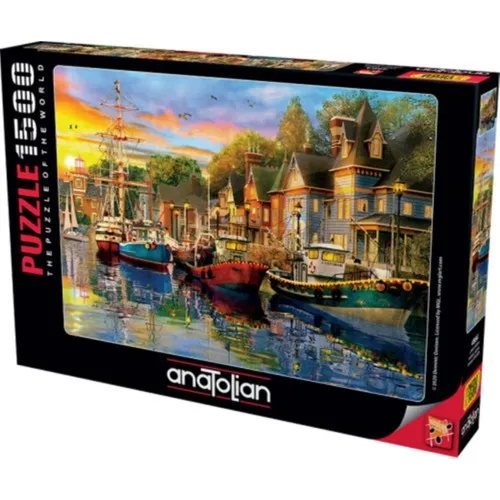 Anatolian Puzzle Port Lights 1500 Piece Jigsaw Puzzle