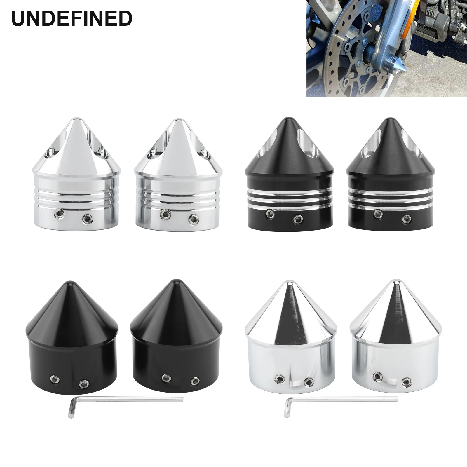 

Motorcycle Aluminum Front Axle Cover For Harley Touring Road King Street Glide Sportster XL 883 Dyna Low Rider Softail Fat Boy