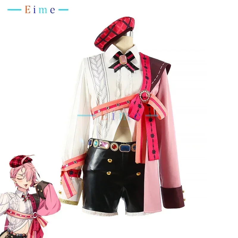 

Game Nu: Carnival Aster Cosplay Costumes Fancy Party Suit Coat Shirt Pants Hat Full Set Halloween Carnival Uniforms Custom Made