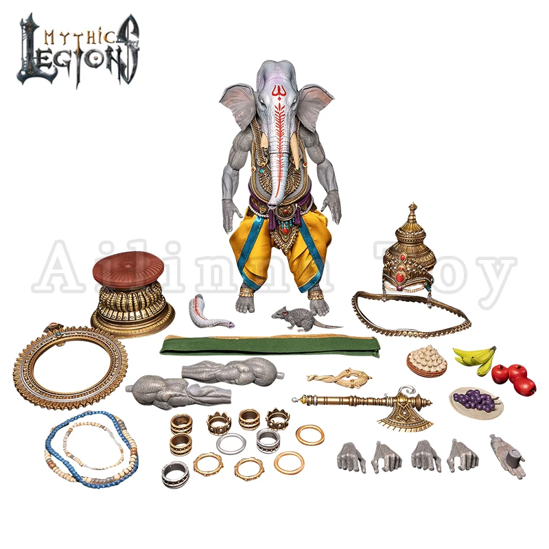 Figuras de acción de cuatro jinetes, estudio de las legiones míticas, 1/12, 6 pulgadas, modelo de Anime Obscura Ganesha