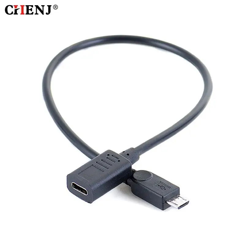 Dropshipping USB Type-c Female to Micro USB Male OTG Connector Cable Adapter