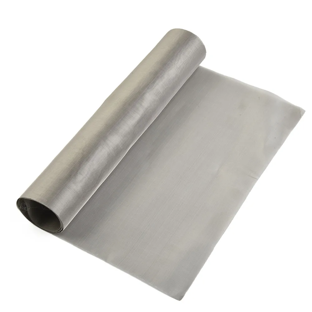 Long lasting 304 Stainless Steel for braided Wire Ensures Fundamental Ventilation and Garden Safety 120 Mesh 12 x 40 Inch