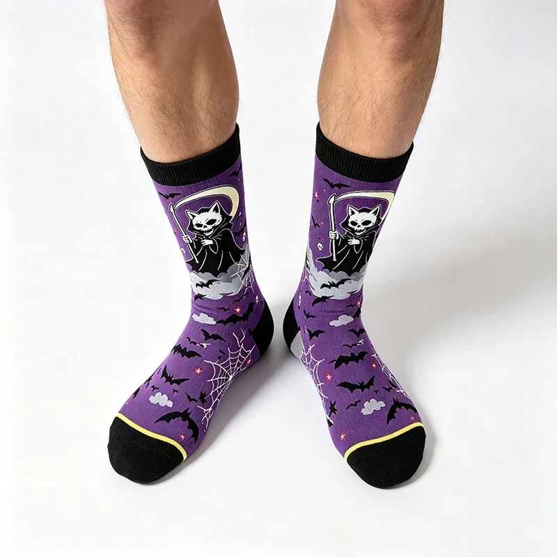 10/20Pairs RandomFunny Designer Socks Men Women Cute Cat Dog Bear Rabbit Novelty Socks