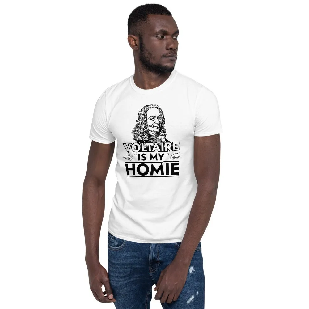 Voltaire is My Homie Philosopher Philosophy Major  T Shirt