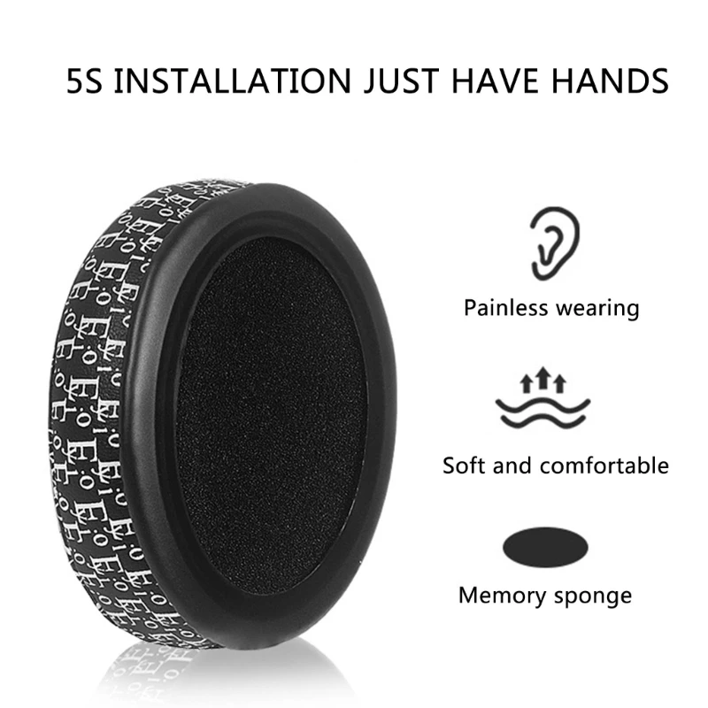 Orejeras de cuero proteico para auriculares Sennheiser Momentum 2,0, almohadillas suaves con esponjas, funda, almohadillas para los oídos, cojines para auriculares