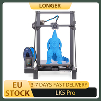 LONGER LK5 Pro 3D Printer Upgraded Edition Dual Blower Fan 90% Pre-Assembled Silent Motherboard 300*300*400mm