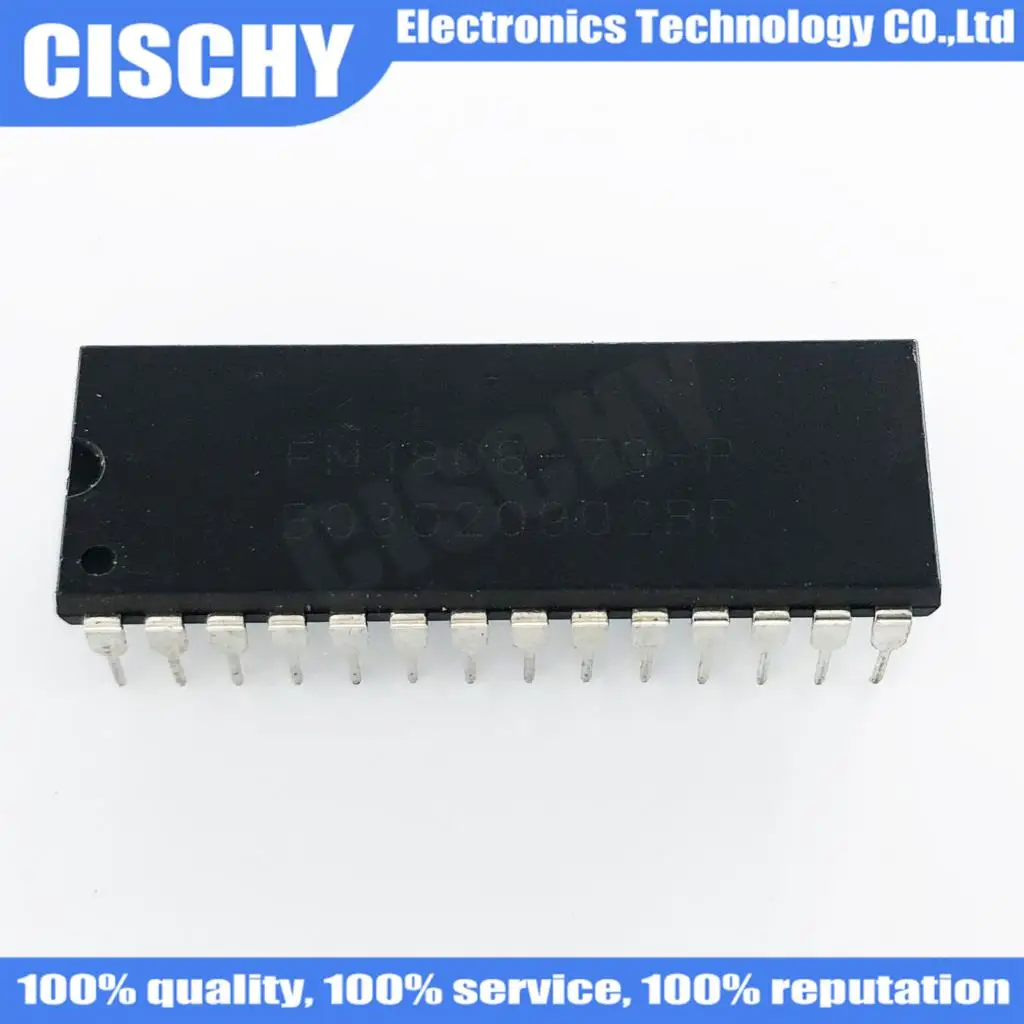 1pcs/lot FM1808-70-PG FM18L08-70-P FM1808-70-P DIP-28 In Stock