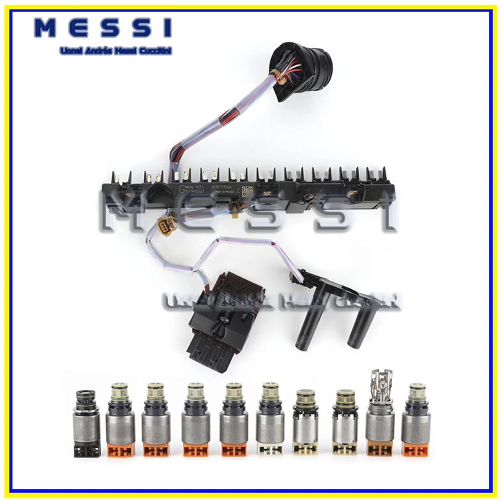 9‑Speed Transmission Valve Solenoid with Harness Kit 9HP48 Fit For Land Rover Range Evoque Discovery