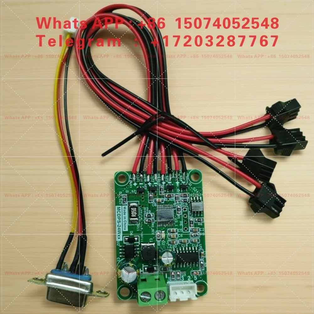 Small size visual light source multi-channel control board ring light source 4 channels, brand new and original