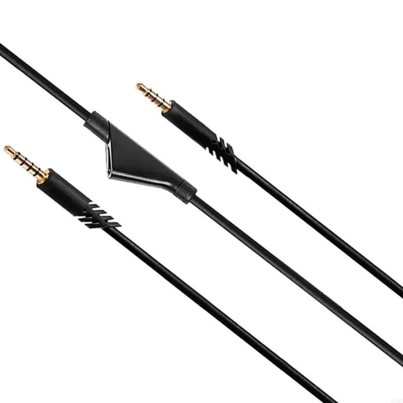 Headphone Cable Sound Cord Line with Volumes Control for A10 A40 Earphones Gaming Headsets Accessories
