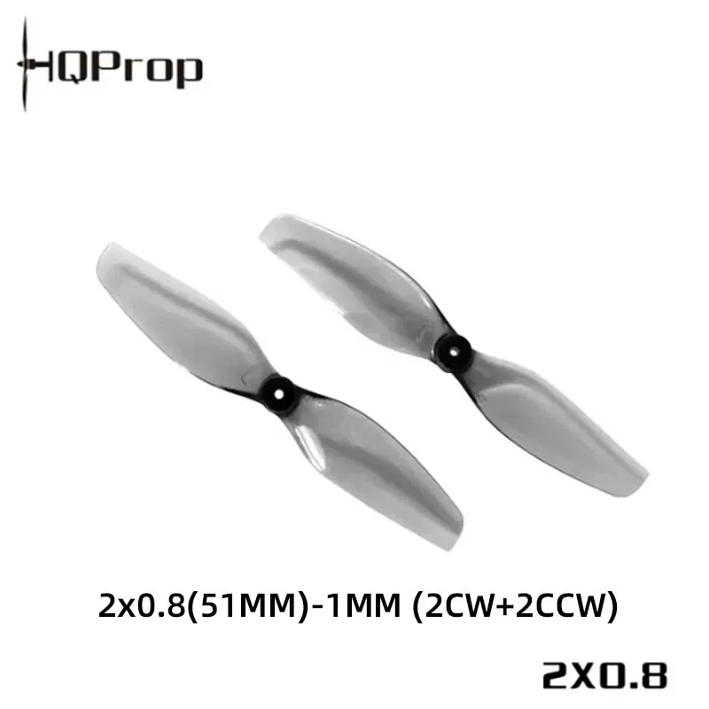 HQprop Ultralight 2x0.8 (51MM)-1MM (2 Forward, 2 Reverse) Ultralight