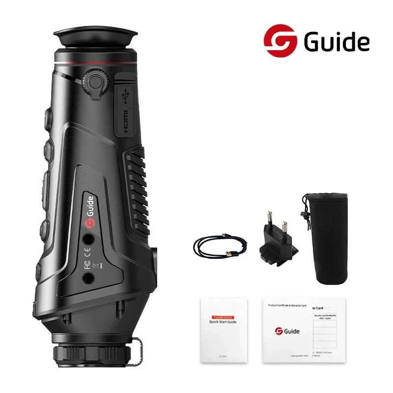 

Guide TrackIR35 Thermal Imaging Monocular Camera WIFI Image Video Transmission with Stadiametric Rangefinder for Hunting Patrol