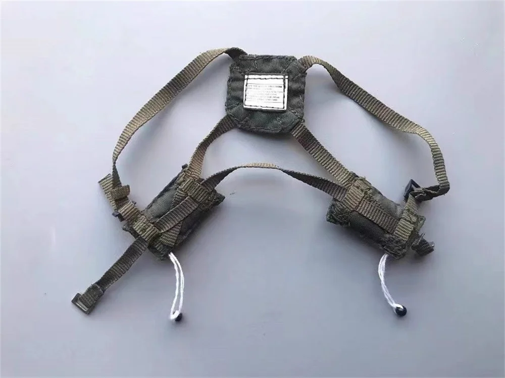 Escala 1/6th bbi brinquedos modelo pendurar peito colete cinto y cinto sacos acessórios para 12 "bjd legal bd001 figura de ação boneca coletar