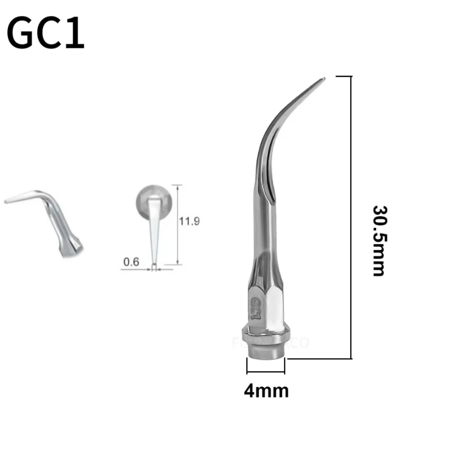 5pcs/lot GC1 Scaler Tips Tools for Dentist Dentistry Instrument Dental Equipment Ultrasonic Scaling Tip Handpiece for KAVO
