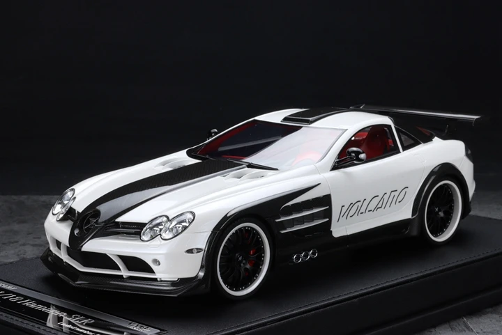 

VMB 1:18 Hamann SLR Carbon Fiber Stripe Simulation Limited Edition Resin Metal Static Car Model Toy Gift