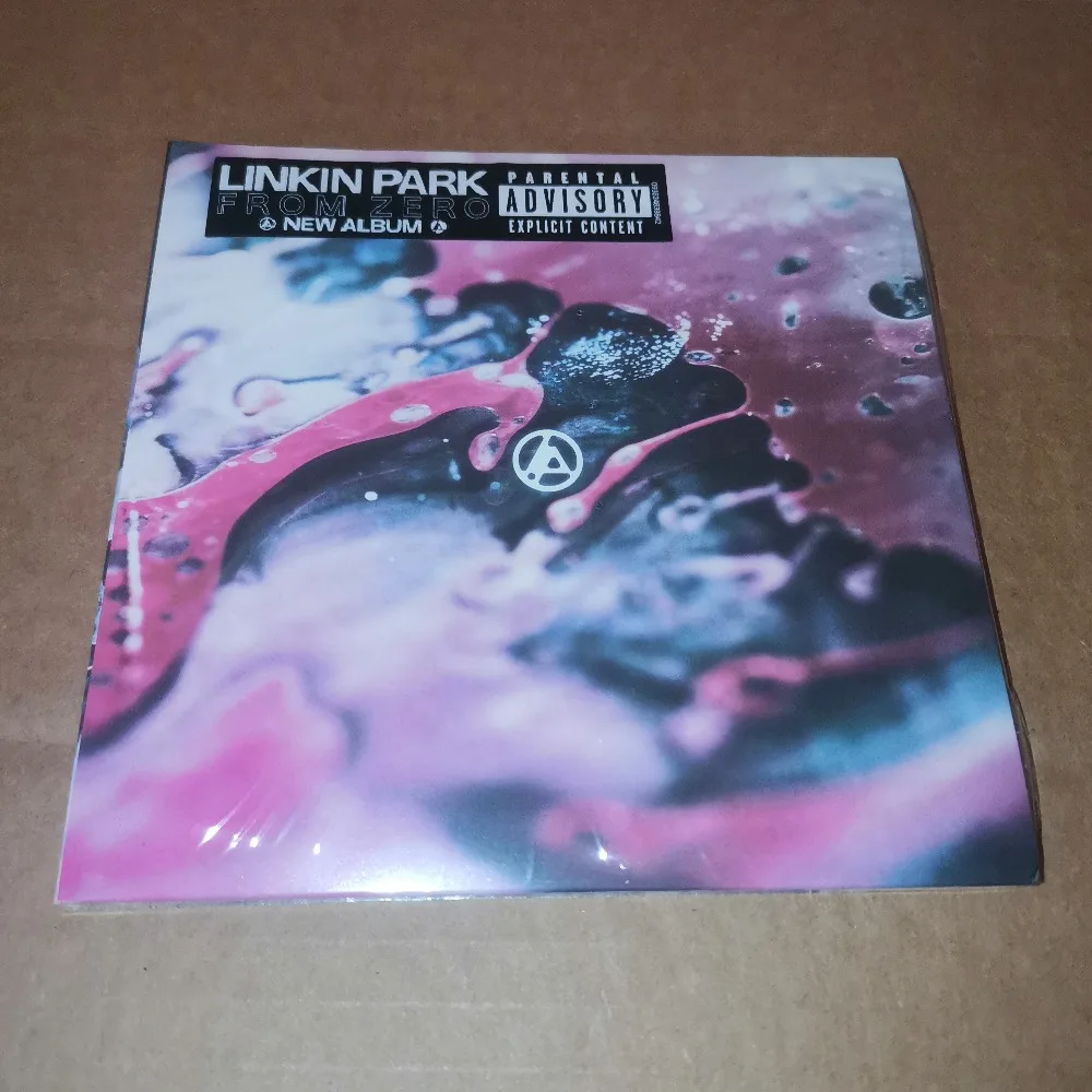 Linkin Park From Zero CD 2024 Novo Álbum Nu Metal Alternative Rock Rap Rock Música para Carro, Coleção para Fãs, Presente, Em Estoque