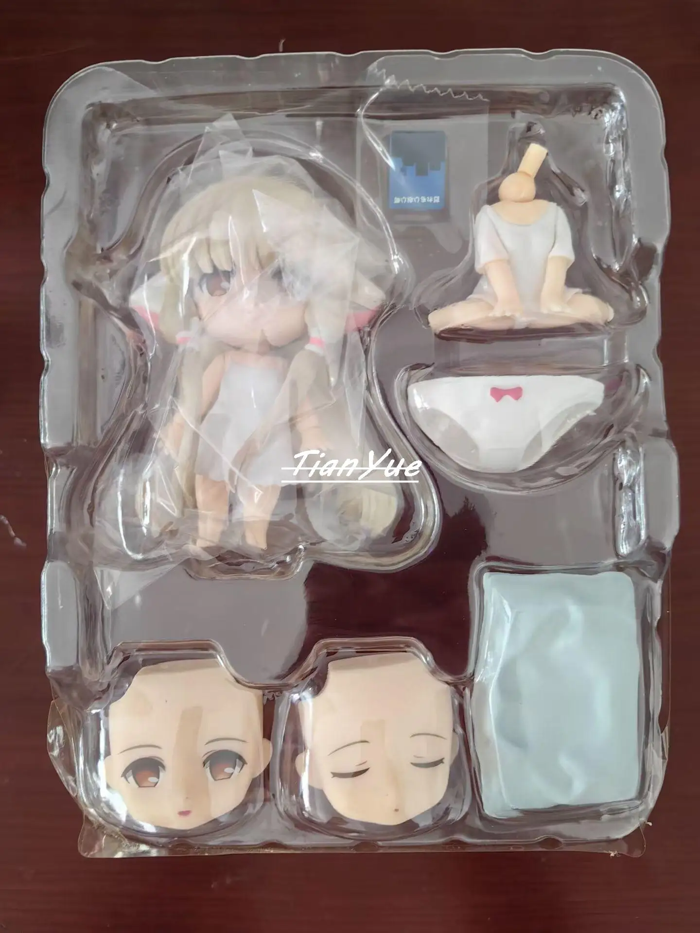 Annime-Chobits Chi 2053, figura de PVC, modelo de muñeca, juguetes de decoración de coche, 10cm