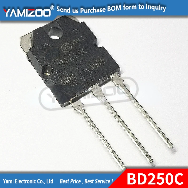 5pcs BD249 TO-218 BD249C TO-3P 249C BD250C BD250 BD245C BD246C BD246 BD245