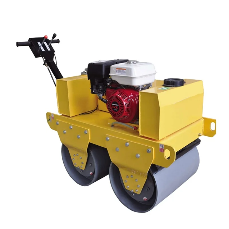 Factory Outlet Small Vibration Type Road Roller 1 Ton 2 Ton Pavement Construction Project Compaction Rolling Equipment Supplier