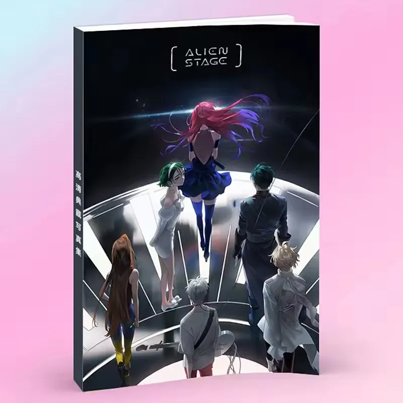 

64 Pages Alien Stage Art Collection Book HD Printing Comic Album Fans Souvenir Gift for Anime Lovers