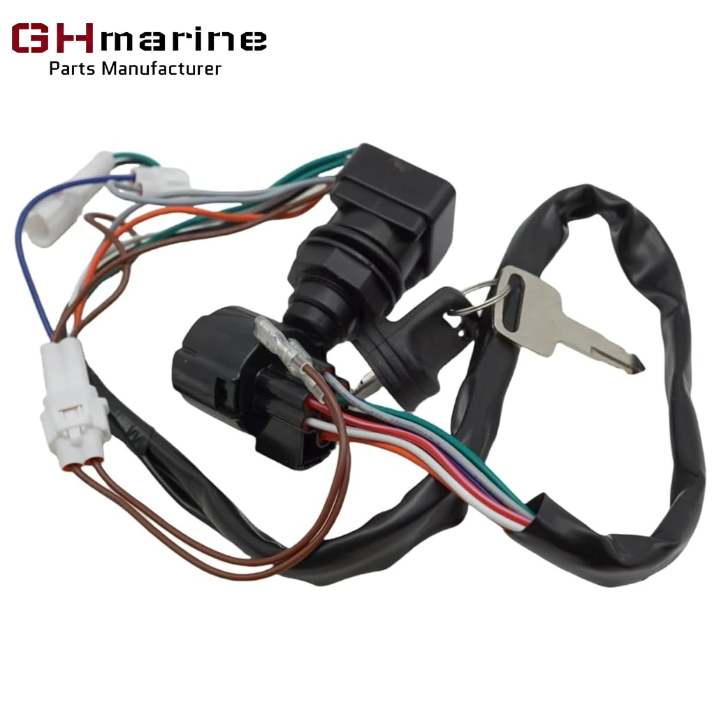 Remote Control Ignition Key Switch for Suzuki 4 Str 9.9 - 60 70 75 80 90 100 115 140 150 175 200 225 250 HP Outboard 37110-93J01