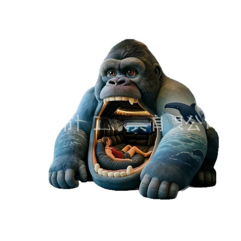 

Giant King Kong Gorilla Sofa Cave Seat Creative Internet Celebrity Home Leisure Cabin Immersive Viewing Cabin Sofa