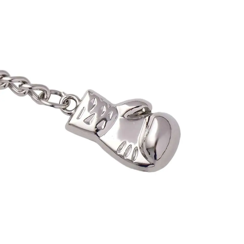 حركة الملاكم القتال الملحقات الداخلية حقيبة رجالية مفاتيح سحرية حامل حقيبة المعلقات هدية تذكارية قفازات ملاكمة سلاسل المفاتيح