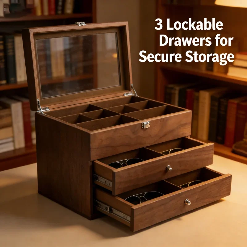 Black Walnut Eyegla…