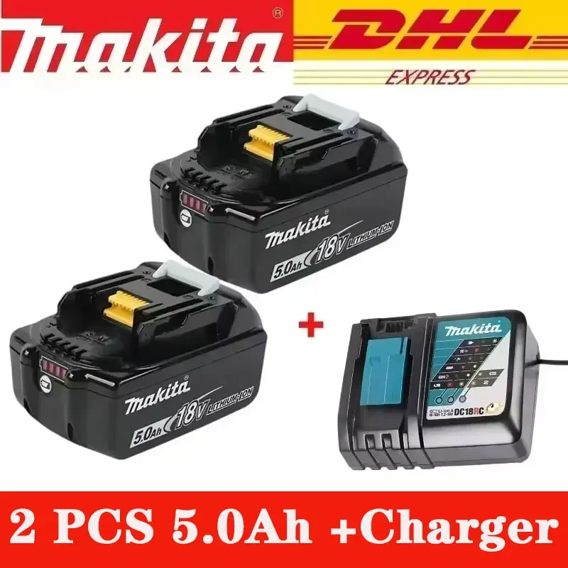 Originele Makita 9.0Ah voor Makita 18V Batterij BL1830B BL1850B BL1850 BL1840 BL1860 BL1815 Vervangende Lithium Batterij
