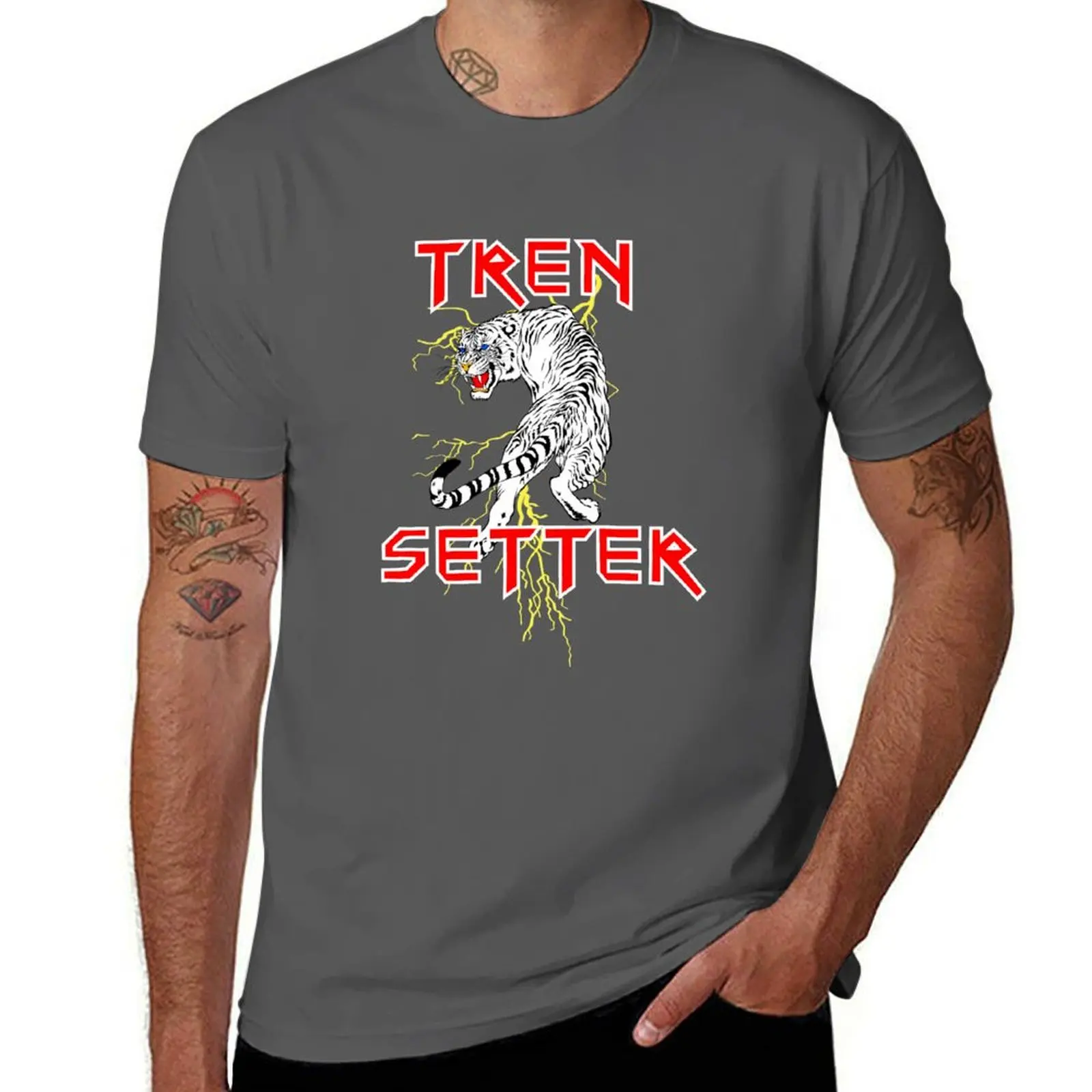 

setter tren T-Shirt Urban Style Print T-Shirt