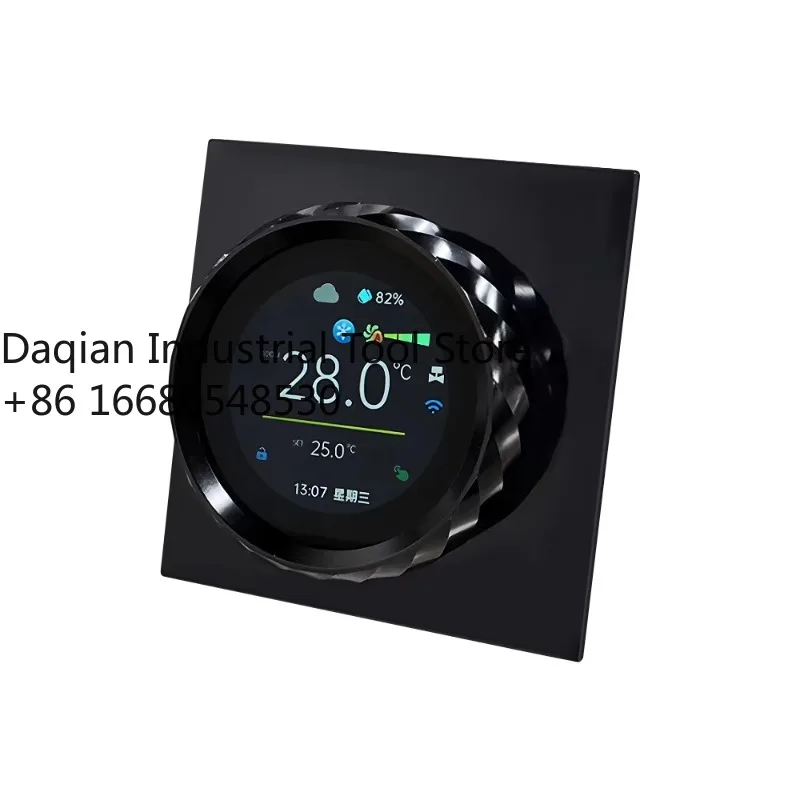D5a Wholesale Price Wifi Smart Phone Control Electric Heating Temperature Controller LCD Screen Knob Air Conditioning Thermostat