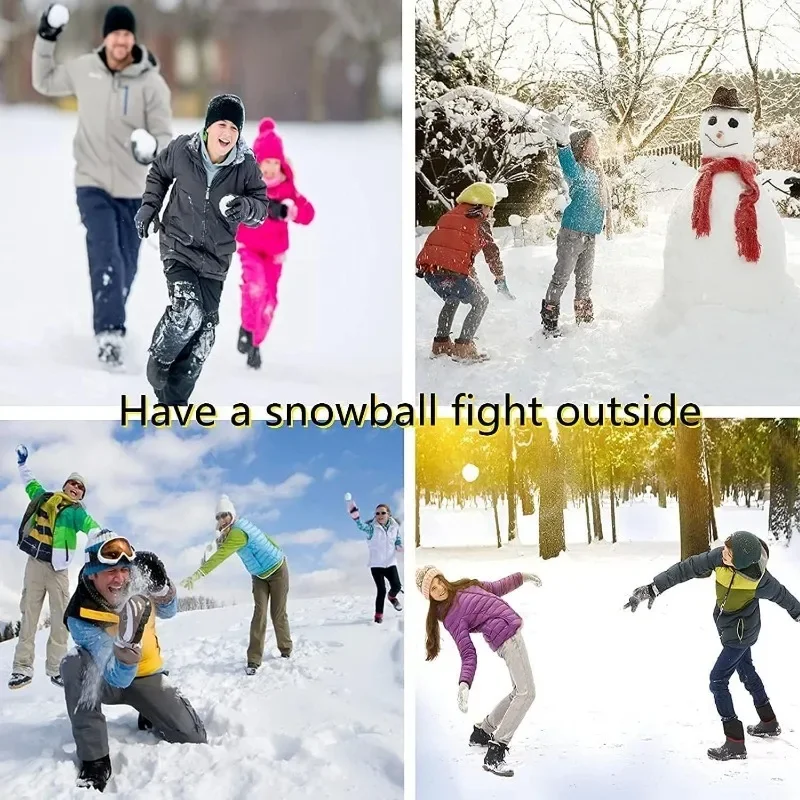 20/5PCS Christmas Snowballs Indoor Xmas Decoration Realistic Polyester Fiber Snow Balls Simulation Ornaments Navidad Decoration