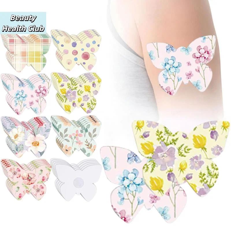 【5/8Pcs Blood Glucose Meter Sensor Fixed Patch Monitoring Probe Invisible Sensor Adhesive Patch Flower Pattern】