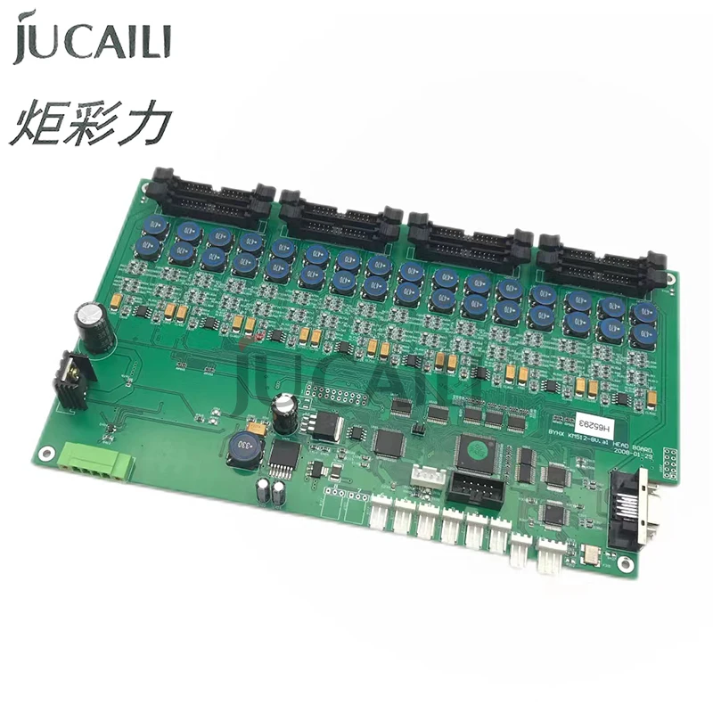 

Jucaili BYHX printer 8 heads KM512 carriage board for twinjet Allwin Xuli Human printer Konica 512 printhead board