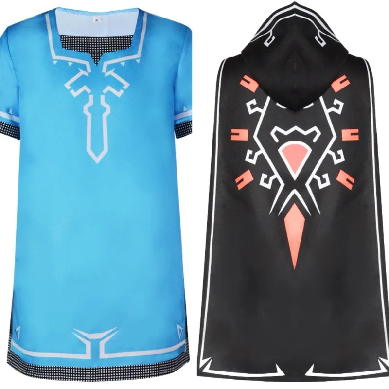 

New Game The Legend and Of Zeldas Series Cloak Cartoon Character Creativity Men and Women Cosplay Clothes Cloak Prop Supplies
