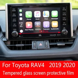 Tempered Glass Screen Protective Film For Toyota RAV4 5th 8 Inch Central Control Display Car Navigation Protector 2019 2020