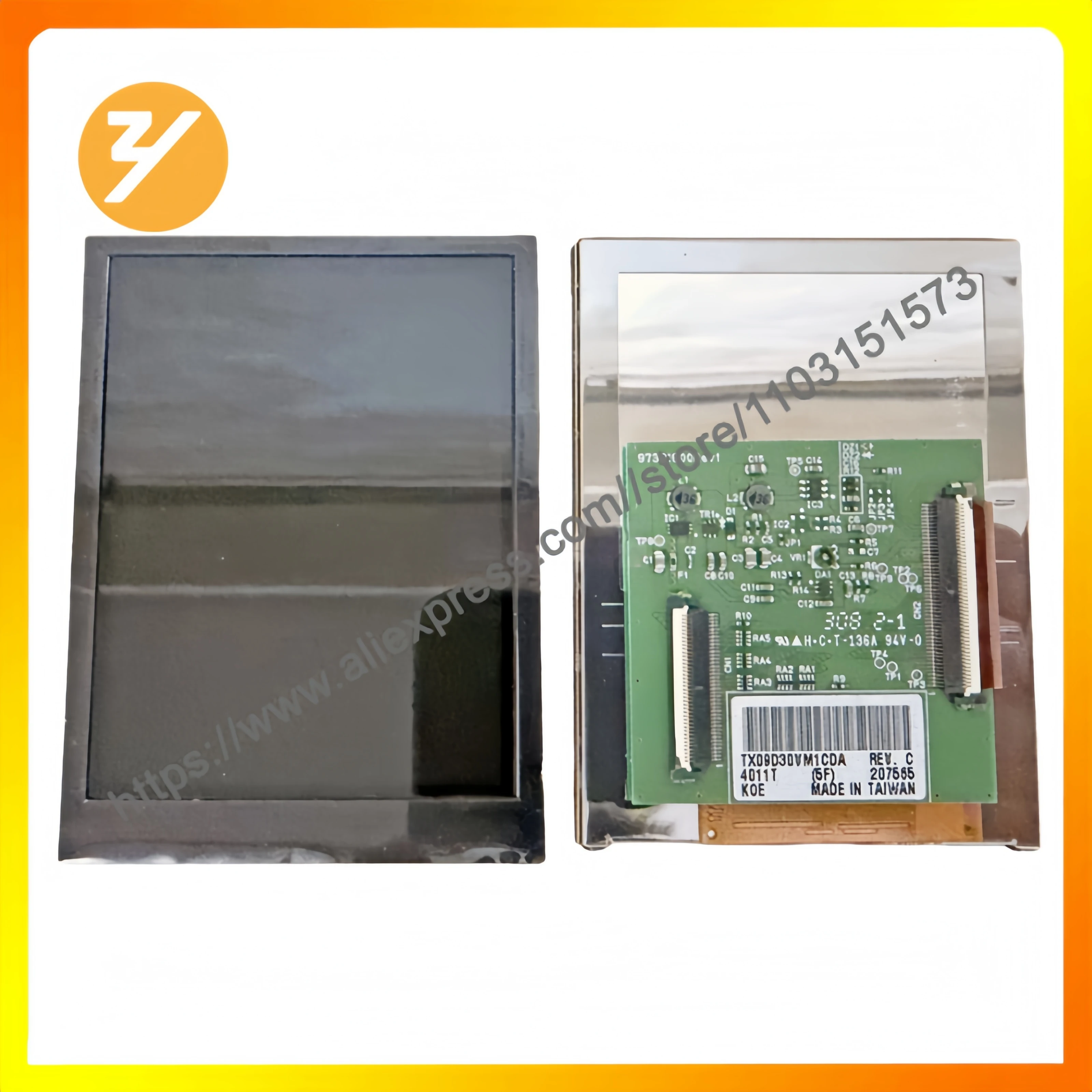 

TX09D30VM1CDA 3.5inch Brand New Original Industrial LCD Screen TX09D30VM1CDA Fast Shipping Zhiyan Supply