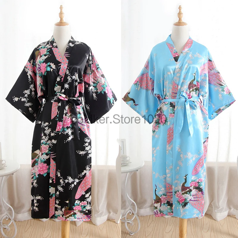 novo-robe-longo-de-cetim-de-raiom-para-mulheres-estampa-floral-lingerie-Intima-quimono-roupao-de-banho-yukata-sexy-roupa-de-dormir