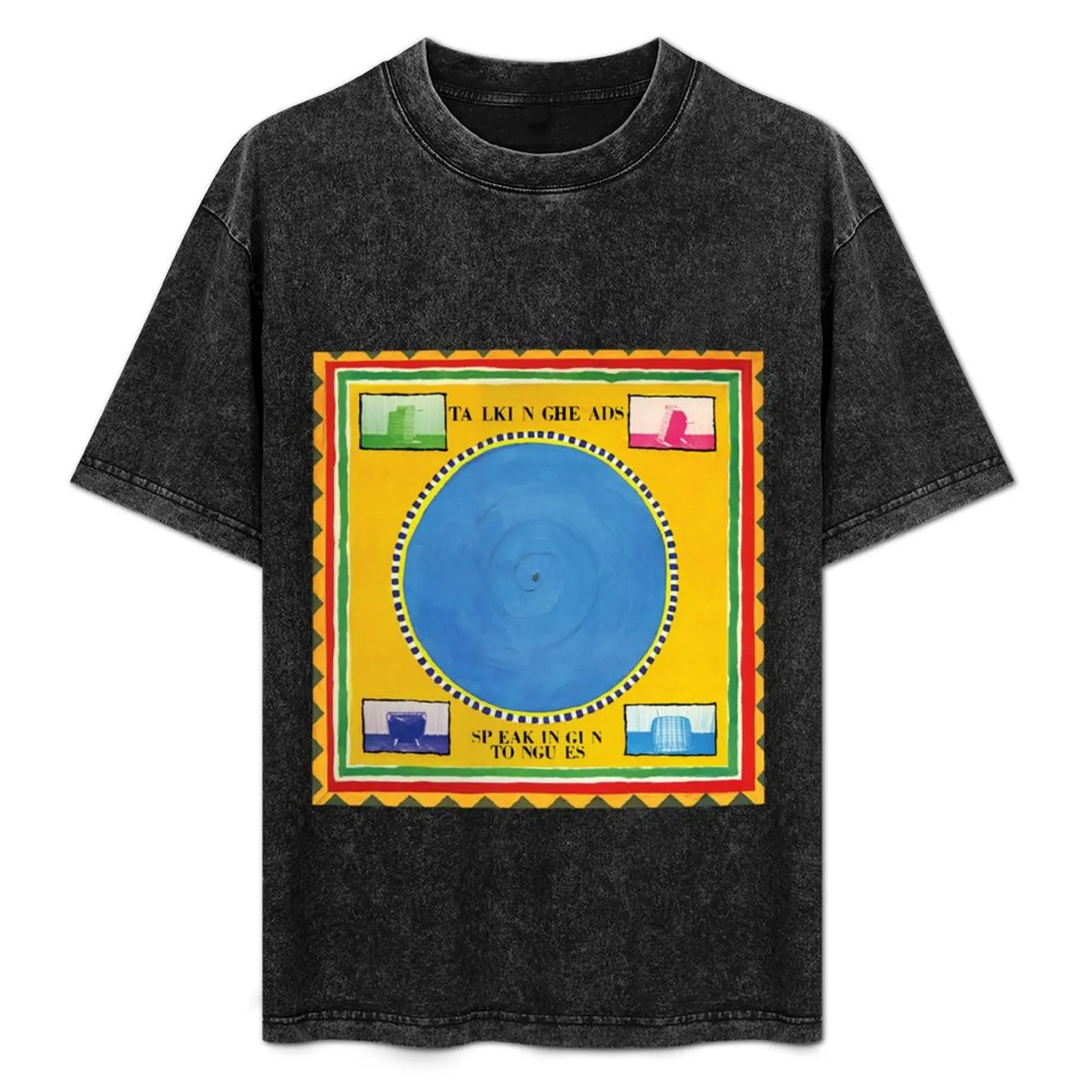 

Speaking In Tongues Heads Art Gift Men Women T-Shirt Plus Size Basic Cotton T-Shirt