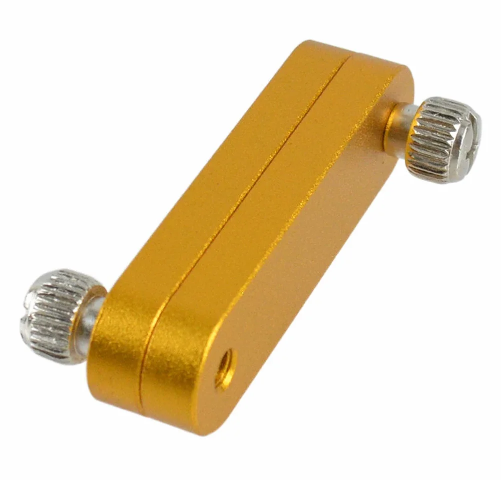 Adjustable Aluminum Ruler Stop Marking Gauge Sliding Positioning Block for Woodworking and Steel Ruler Scribing