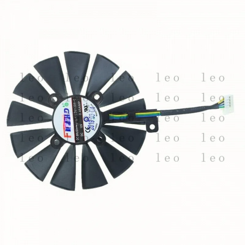 PP  95MM FDC10U12D9-C PLD10010B12HH Cooling Fan For ASUS PH-GTX 1660 TI ITX Graphics