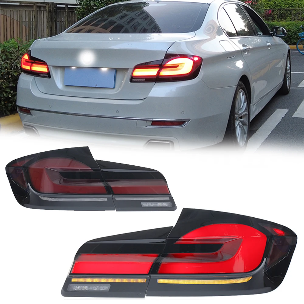 

Стайлинг светодиодных задних фонарей для BMW 5 серии F10 F18 10-17 светодиодных DRL задних фонарей в сборе, аксессуары для сигнала, модифицированная лампа