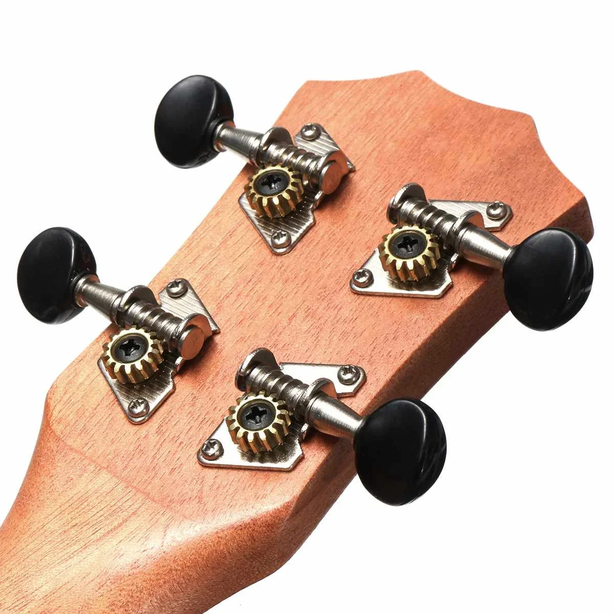 Ukulele Rosewood portátil para iniciantes, iniciantes Instrumento Musical, 4 cordas, 15 trastos, guitarra havaiana para crianças, casa e escola