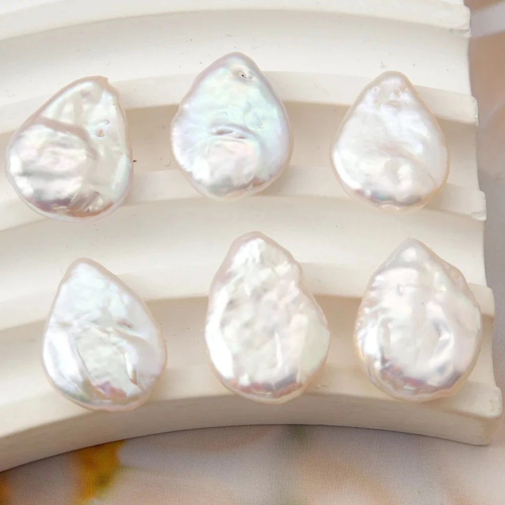 1PC 14X19X5.5Mm High Quality Natural Freshwater Pearl Beads Strand Alien Baroque Beads Making Diy Pendant Earrings Bracelets-image