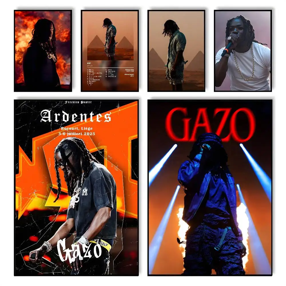 G-Gazo рэпер постер настенное искусство печать искусство подходит для гостиной спальни бар гостиной домашний декор подарок